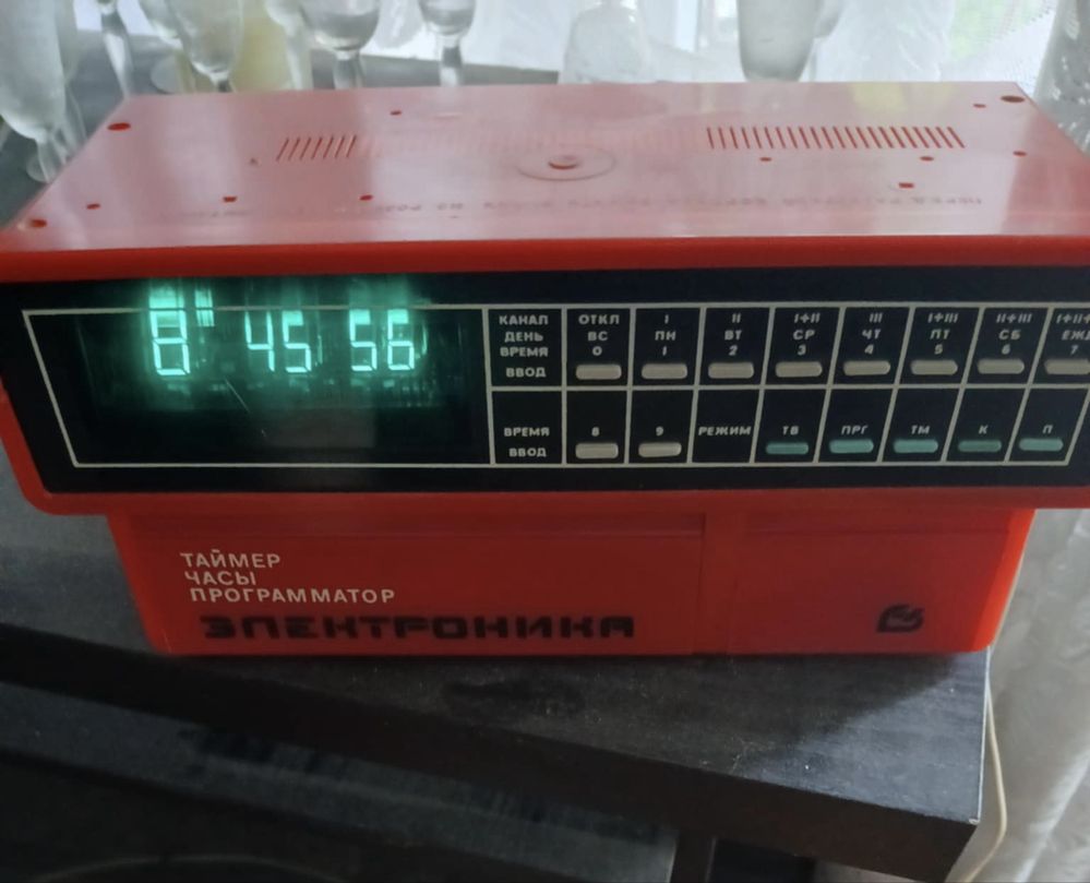 Rosyjski zegar UNIKAT - timer, zegar i programator w jednym! OKAZJA!