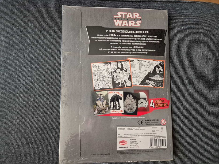 STAR WARS kolorowanki zestaw