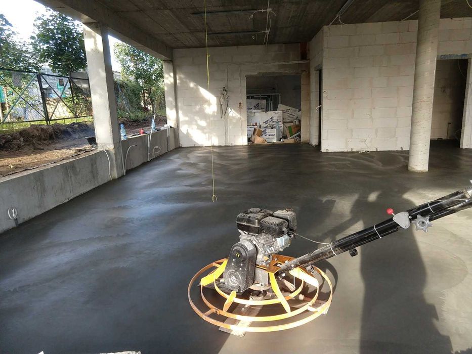 Posadzki Przemysłowe Betonowe Wylewki z Gruszki na Hale i Garaże