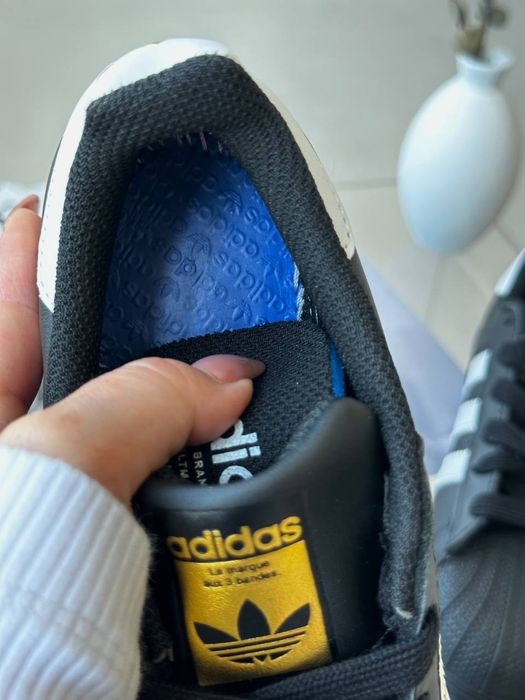 ПОДАРУНОК ДО ЗАМОВЛЕННЯ!! Adidas Superstar Black Premium