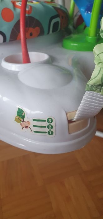 Skoczek jumper interaktywny, obrotowy, edukacyjny