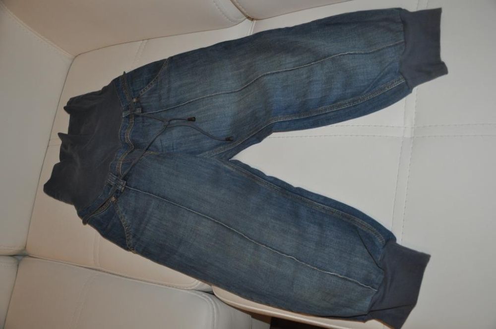 Rybaczki ciążowe jeansowe rozm. S 9fashion indygo