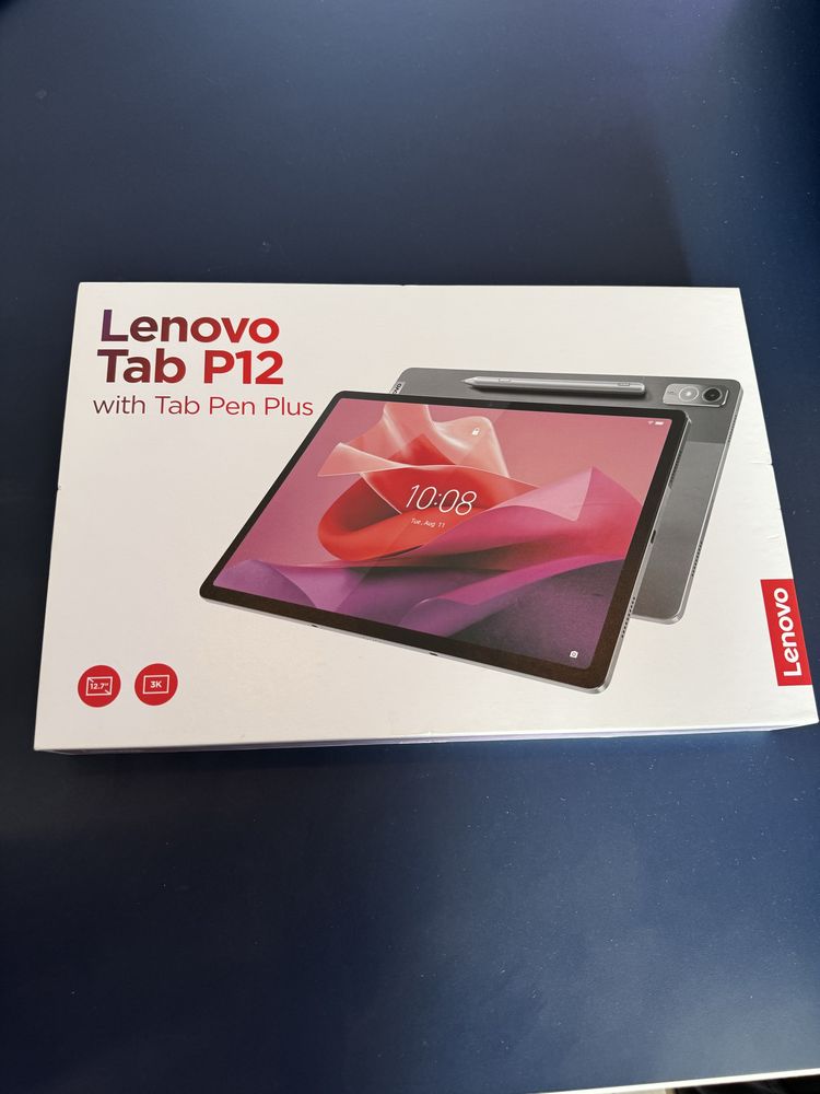 Lenovo Tab P12 com caneta e capa