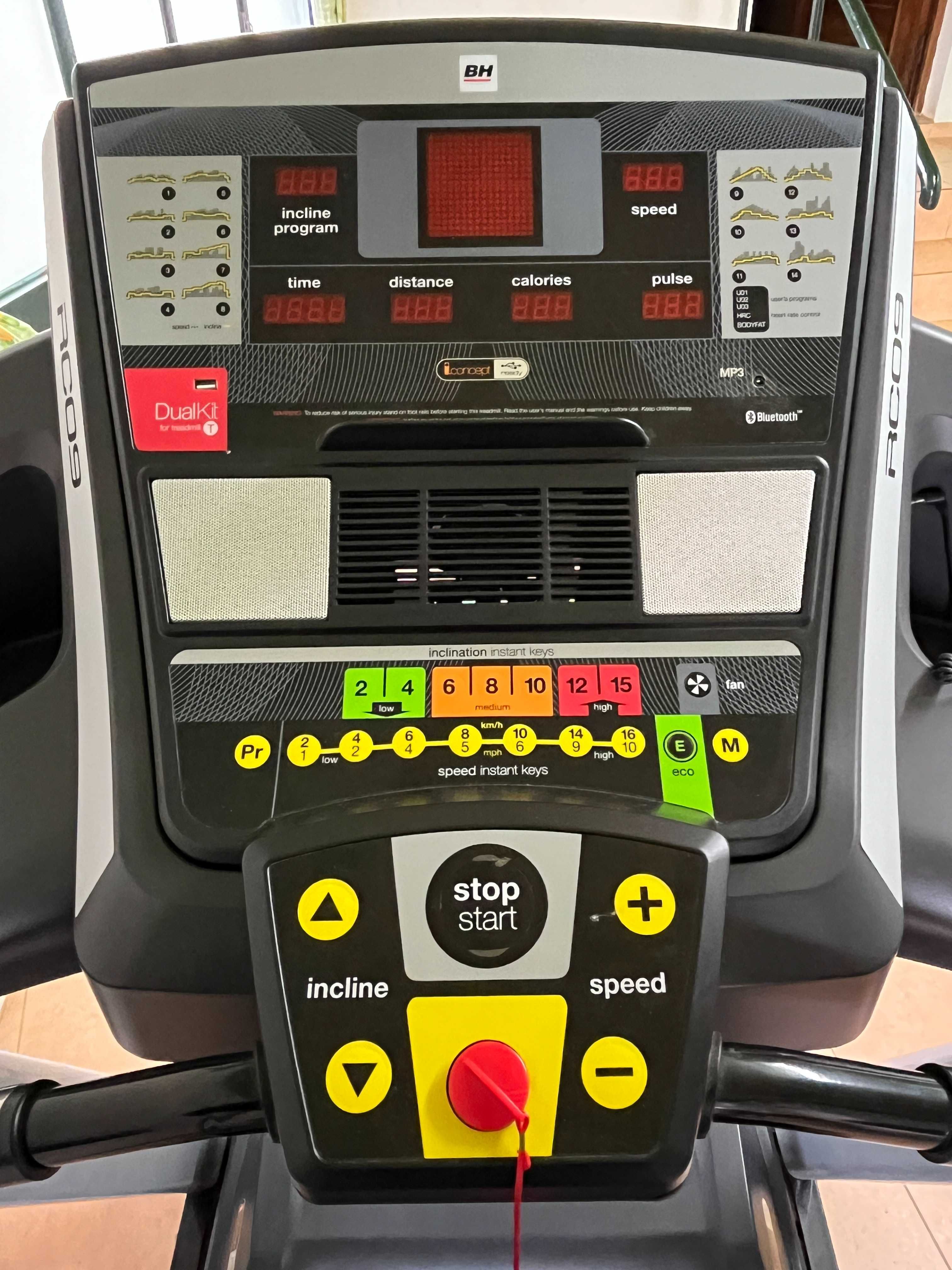 Passadeira de Corrida BH RC09 (G6180) – Excelente Estado!