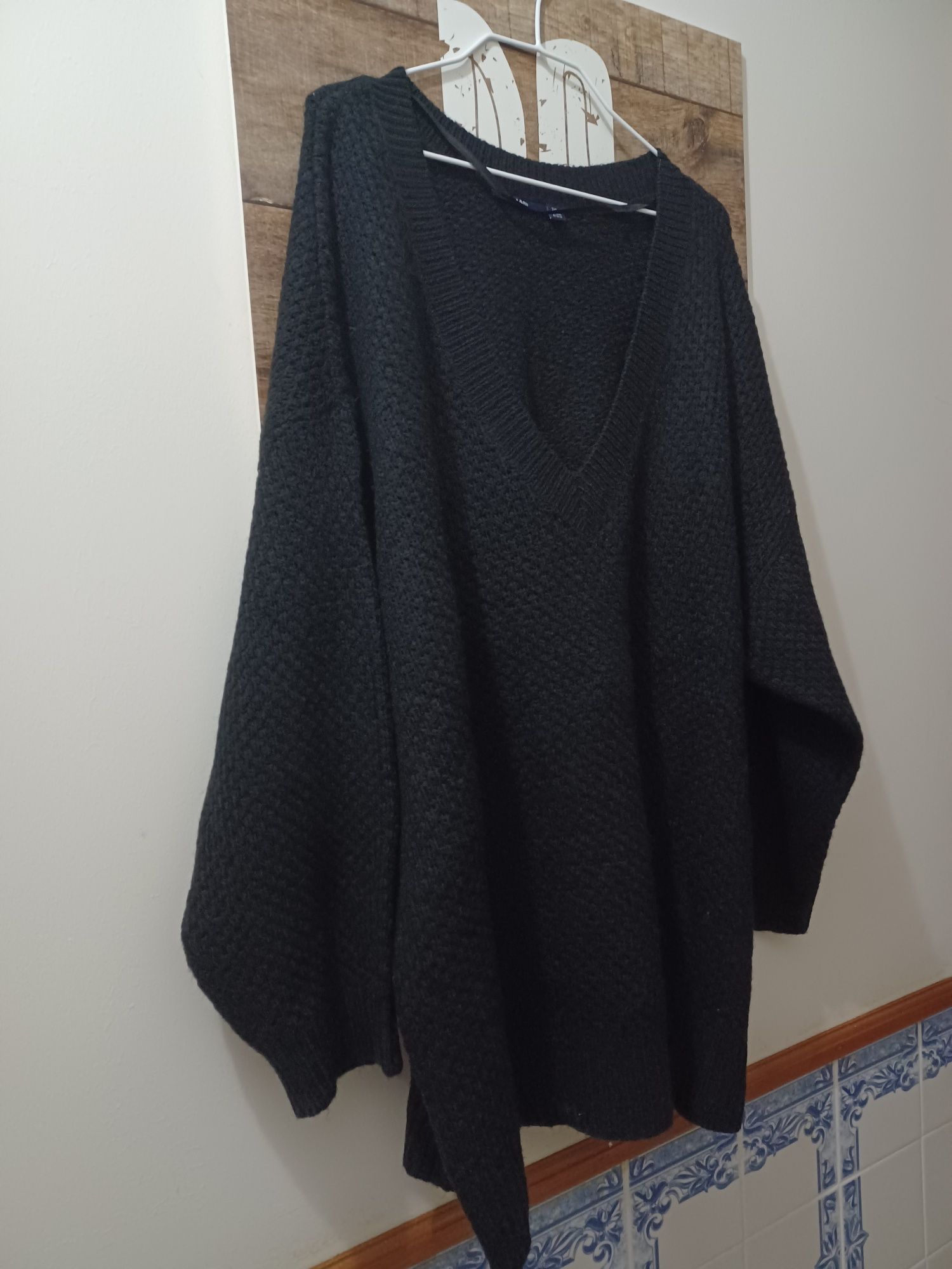 Vestido Kiabi malha preto 3xl