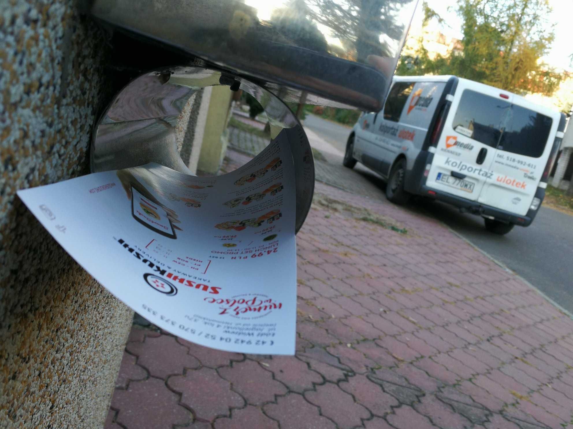 Roznoszenie ulotek,  Kolportaż ulotek Łódź i okolice, ulotki Łódź
