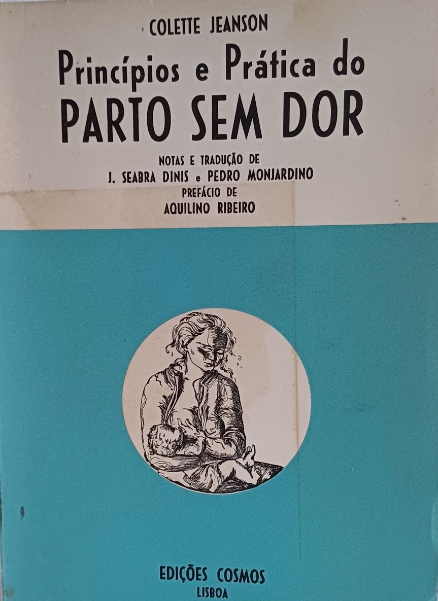 Parto sem dor. Livro antigo