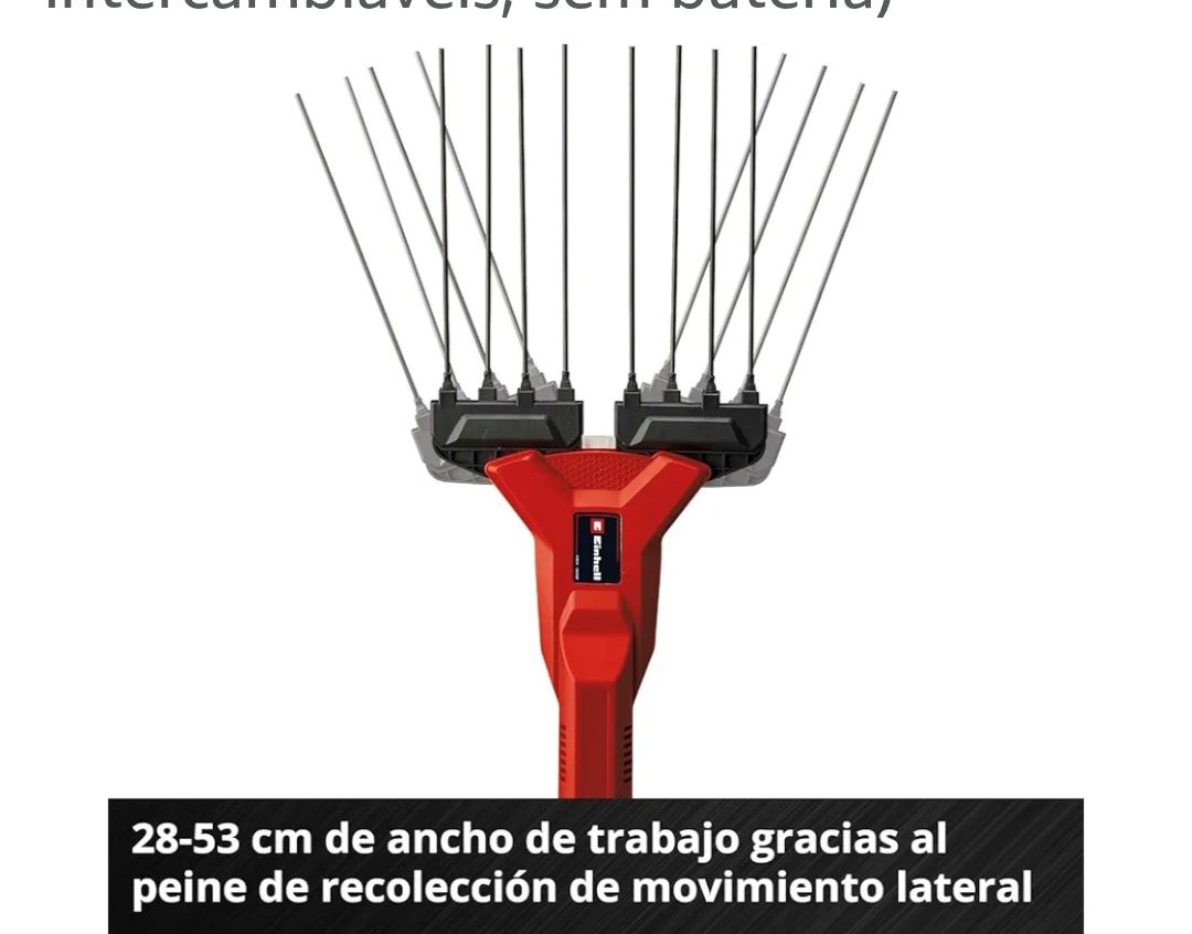Varejadora  de frutos secos a bateria, Heinhel...