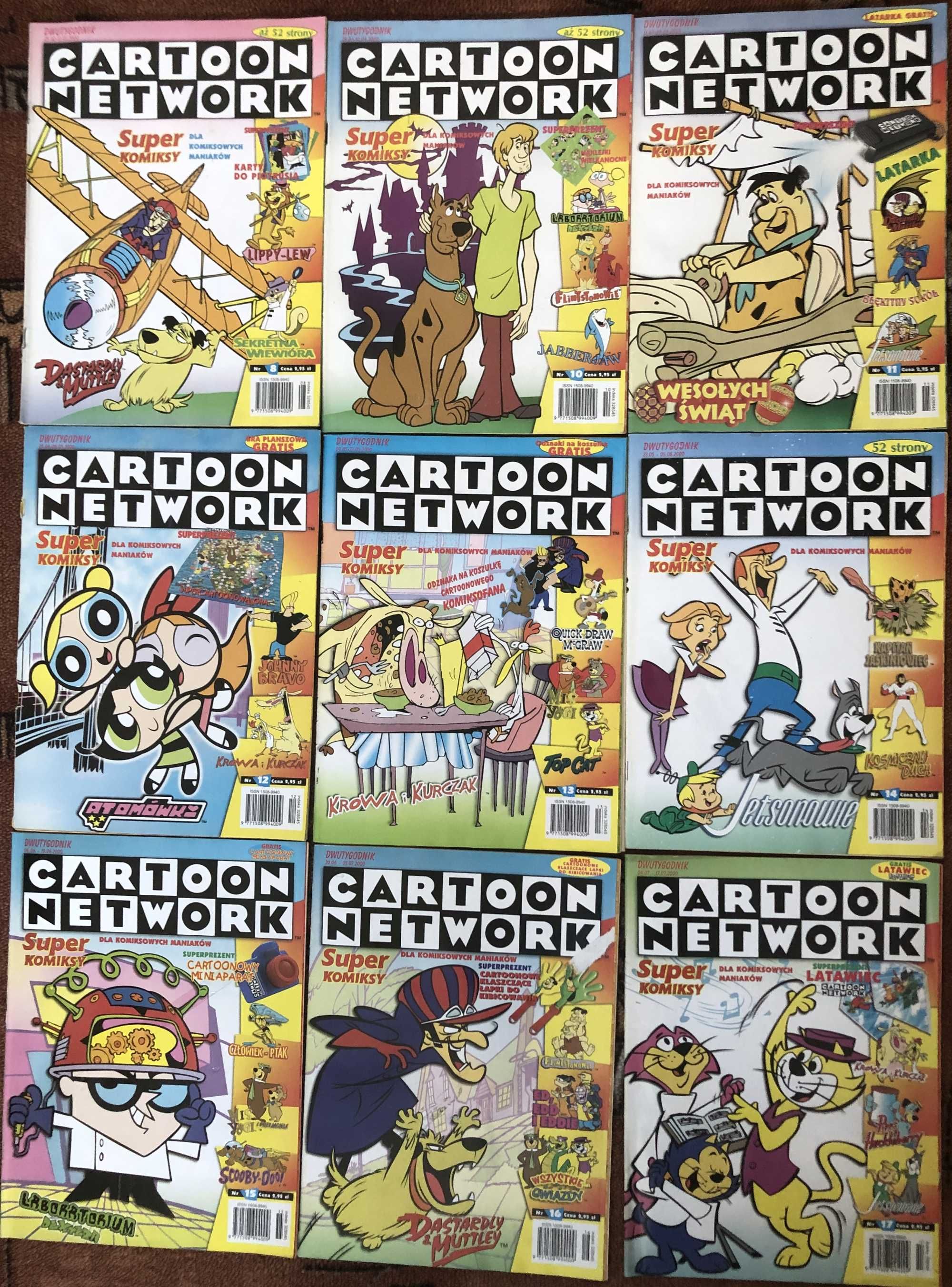 Cartoon Network komiksy z roku 2000