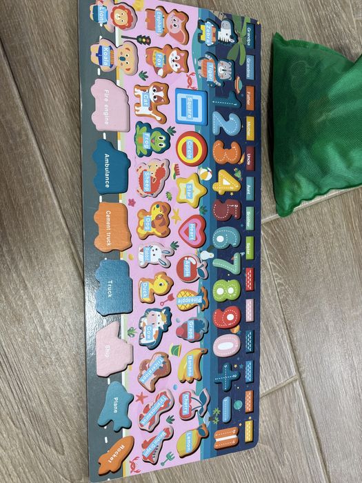 Деревʼяна гра сортер, сортер з дерева