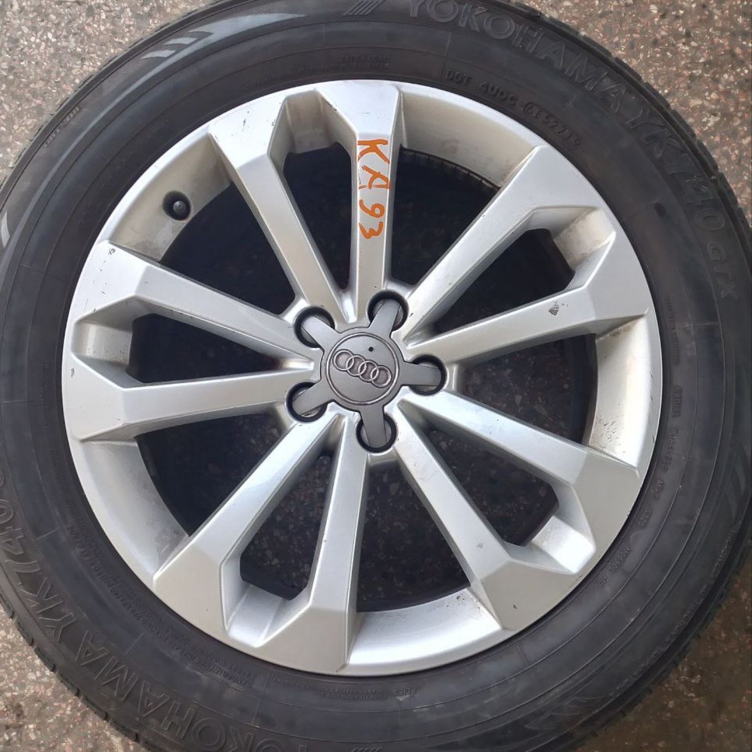 Диски Audi OEM 8R0601025AD 8x18 5x112 ET39 DIA66,6 Б/У