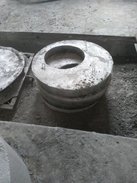 Армованні круги бетонні, кільця, кришки.