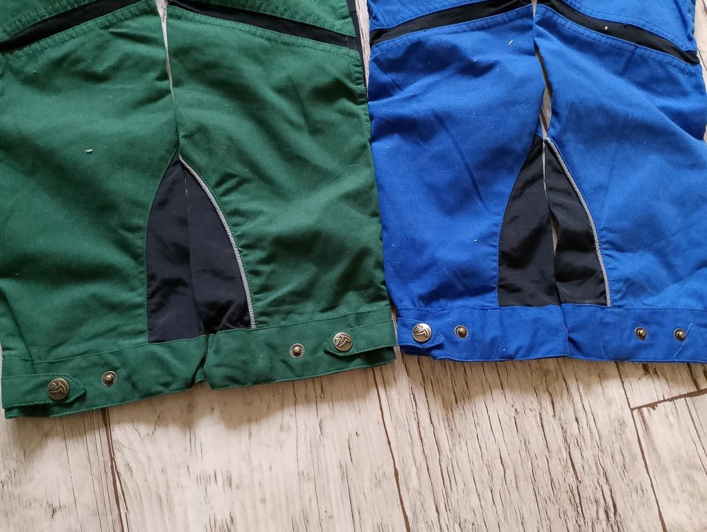Niebieske spodnie trekkingowe r.135-140