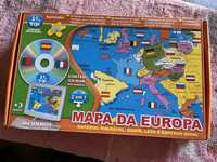 Puzzle mapa da Europa