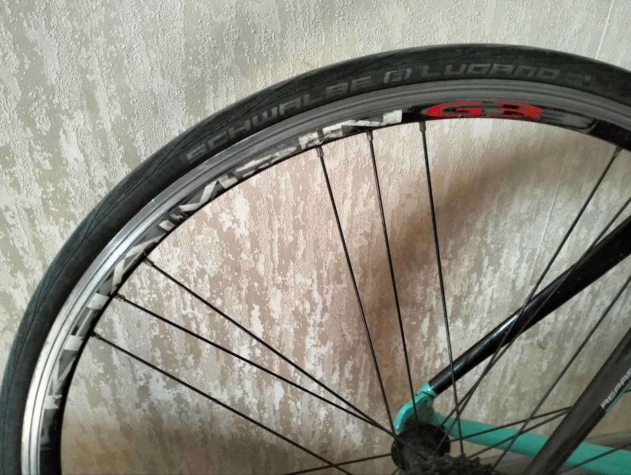 BIanchi Via Niron alu carbon 7 (Liquigas) шосейний велосипед (шоссер)