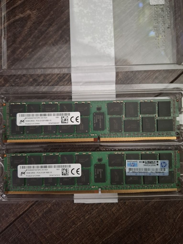 Модуль оперативної пам'яті (RAM) Micron DDR4 ECC Registered DIMMs 16Г