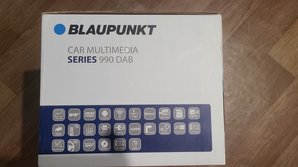 Blaupunkt Rome 990 Android Nav Dab 2din 10'1 WiFi bt