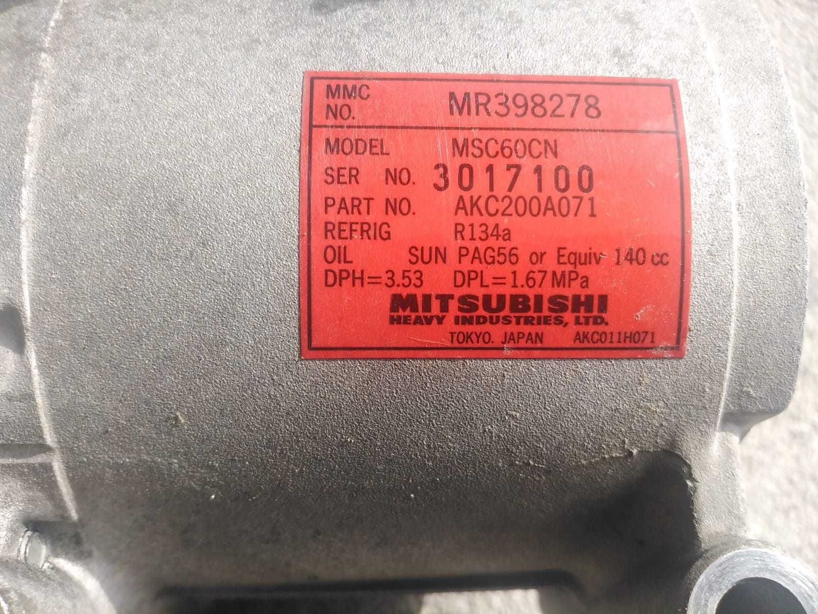 Compressor de AC Mitsubishi Space Star 1.3 a Gasolina de 1999