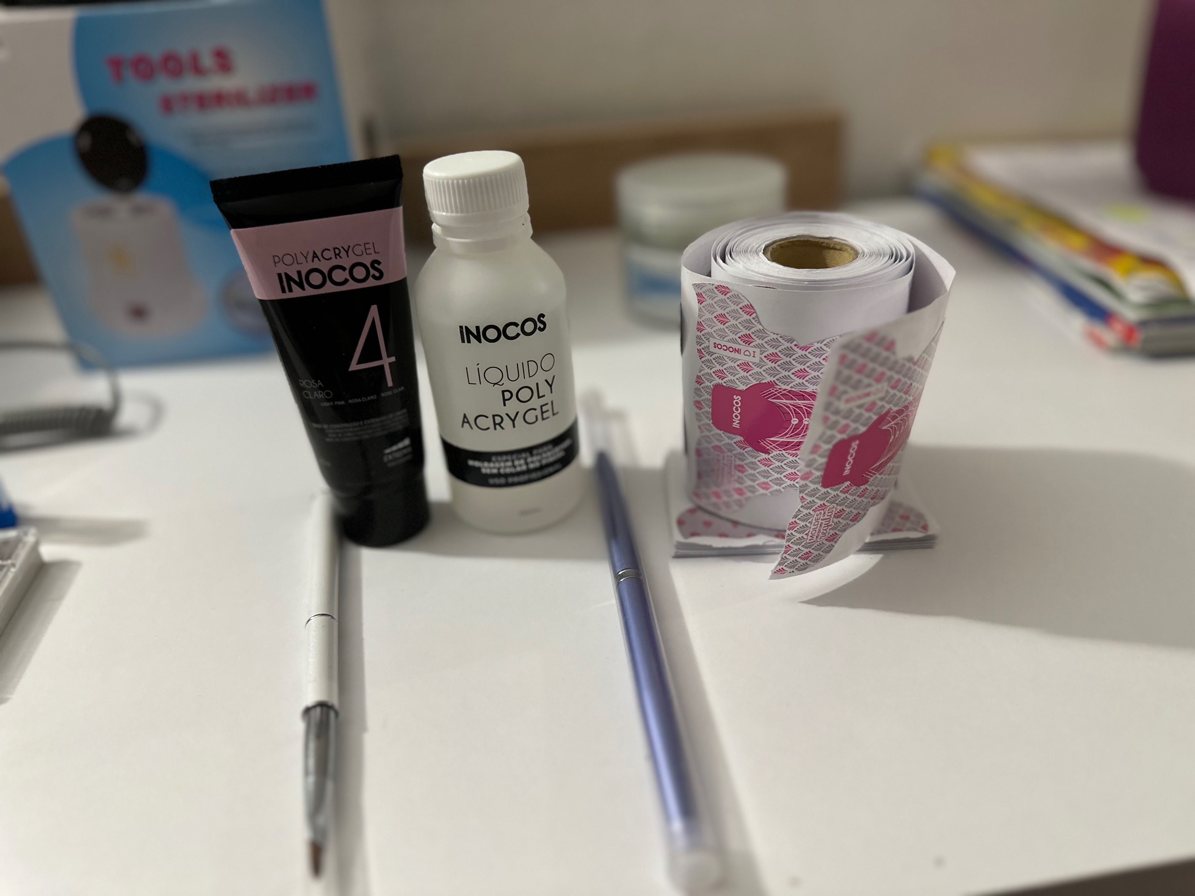 Kit para unhas de gel e polygel. COMO NOVO