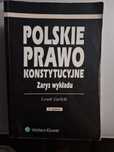 Polskie prawo konstytucyjne konsta podręcznik książka Garlicki