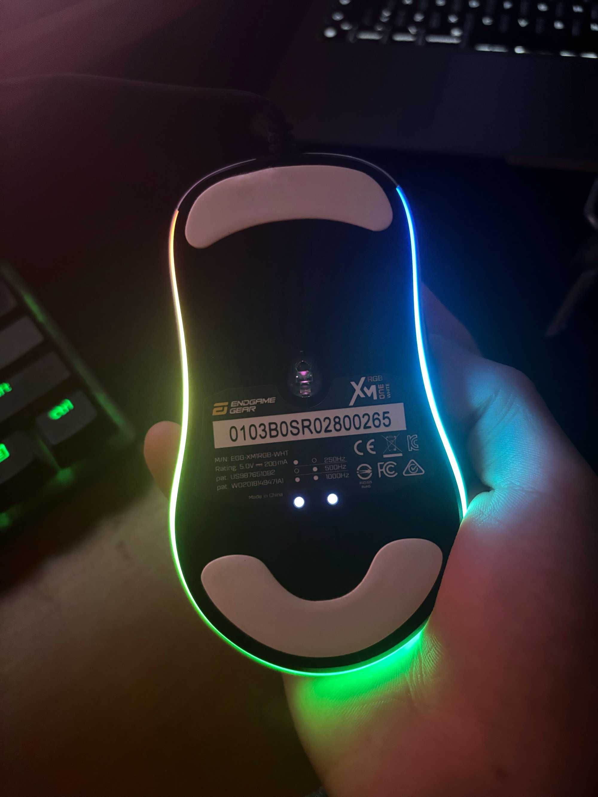endgame gear xm1 branco rato gaming