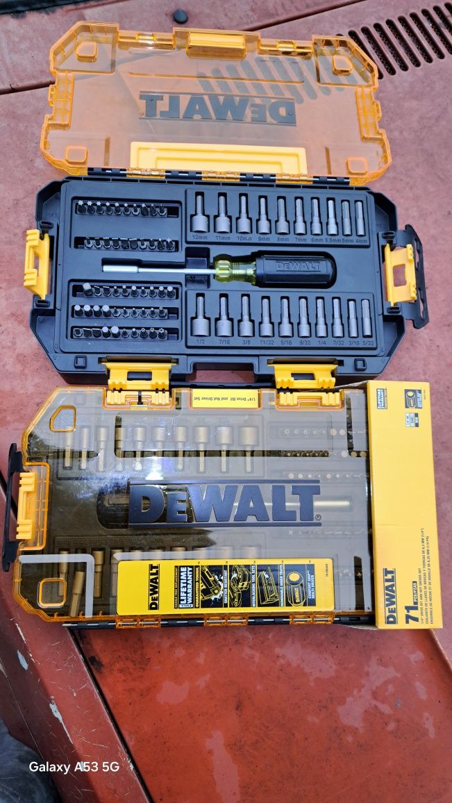 Набори,набір DEWALT  насадкі,біти,викрутка с насадками,якісний набір,о
