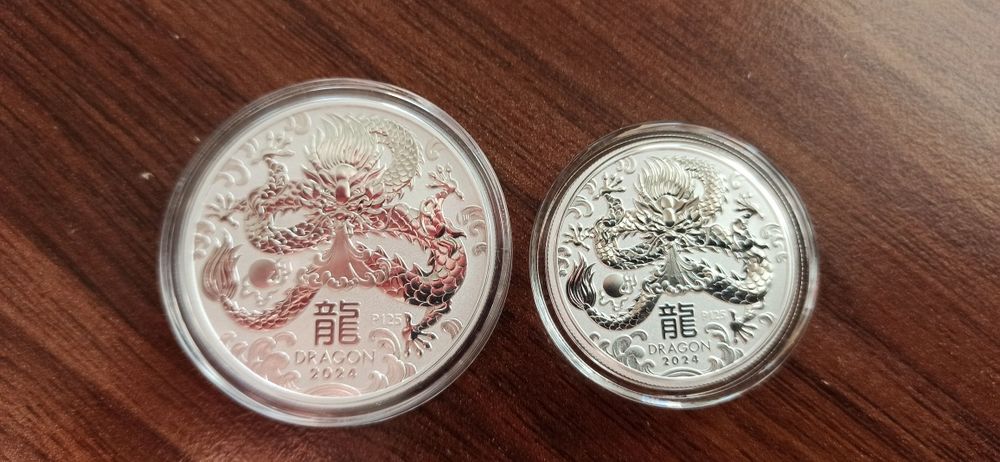 Інвестиційна монета асортимент Рік змії тигра дракона Австралія 1 oz