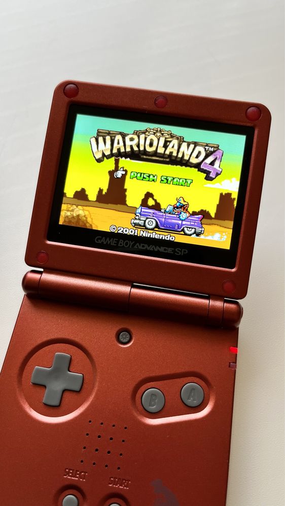 Приставка Game Boy Advance SP HD IPS LCD V5 (КОМПЛЕКТ)