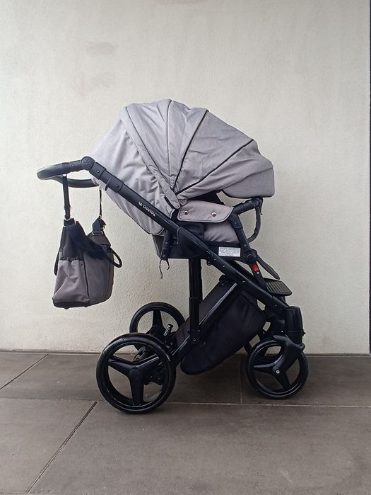 Wózek 3w1 Adamex chantal z fotelikiem avionaut pixel