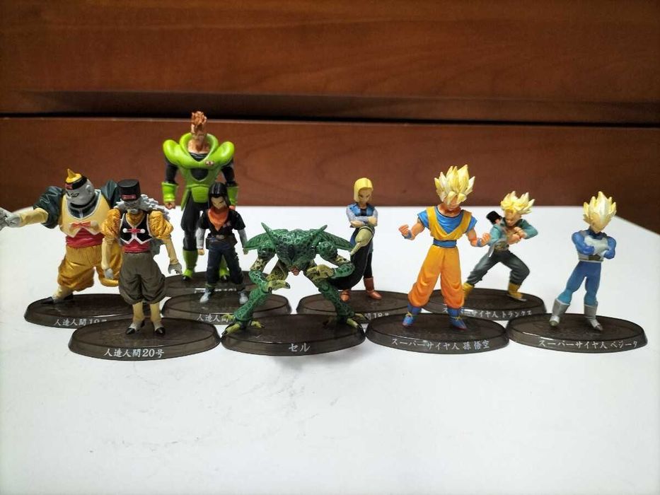 DBZ Soul Of Hyper Figuration Part 4 - Lote Ciborges  9 peças de cor