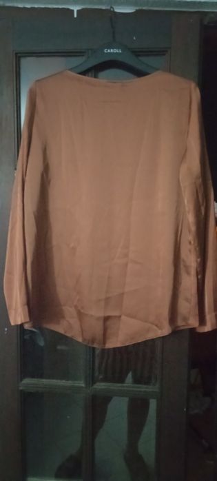 Camisa elegante castanha