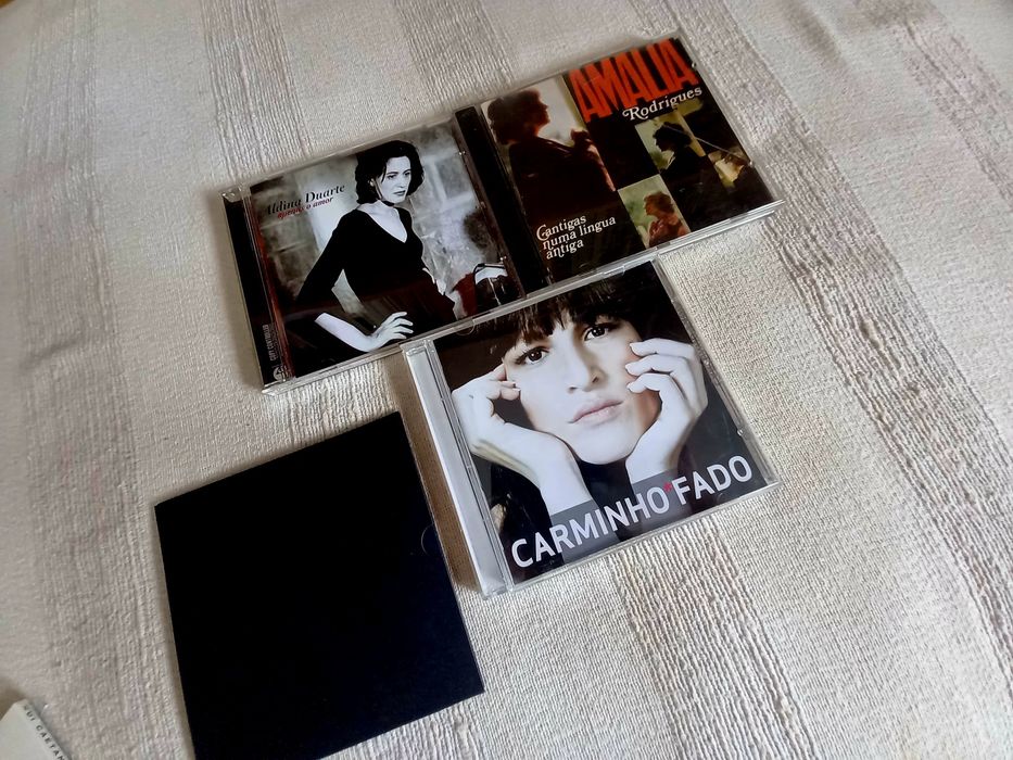 Três cds de fado conjunto barato