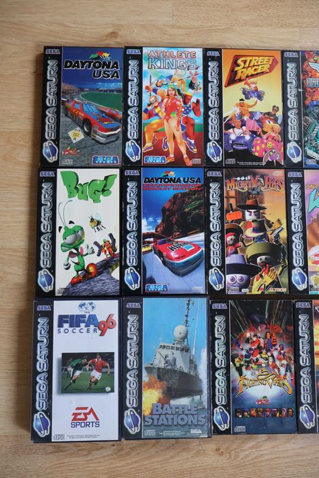 Gry na Konsole Sega Saturn PAL 3X ANG Daytona Bug Wing Arms Inne BDB