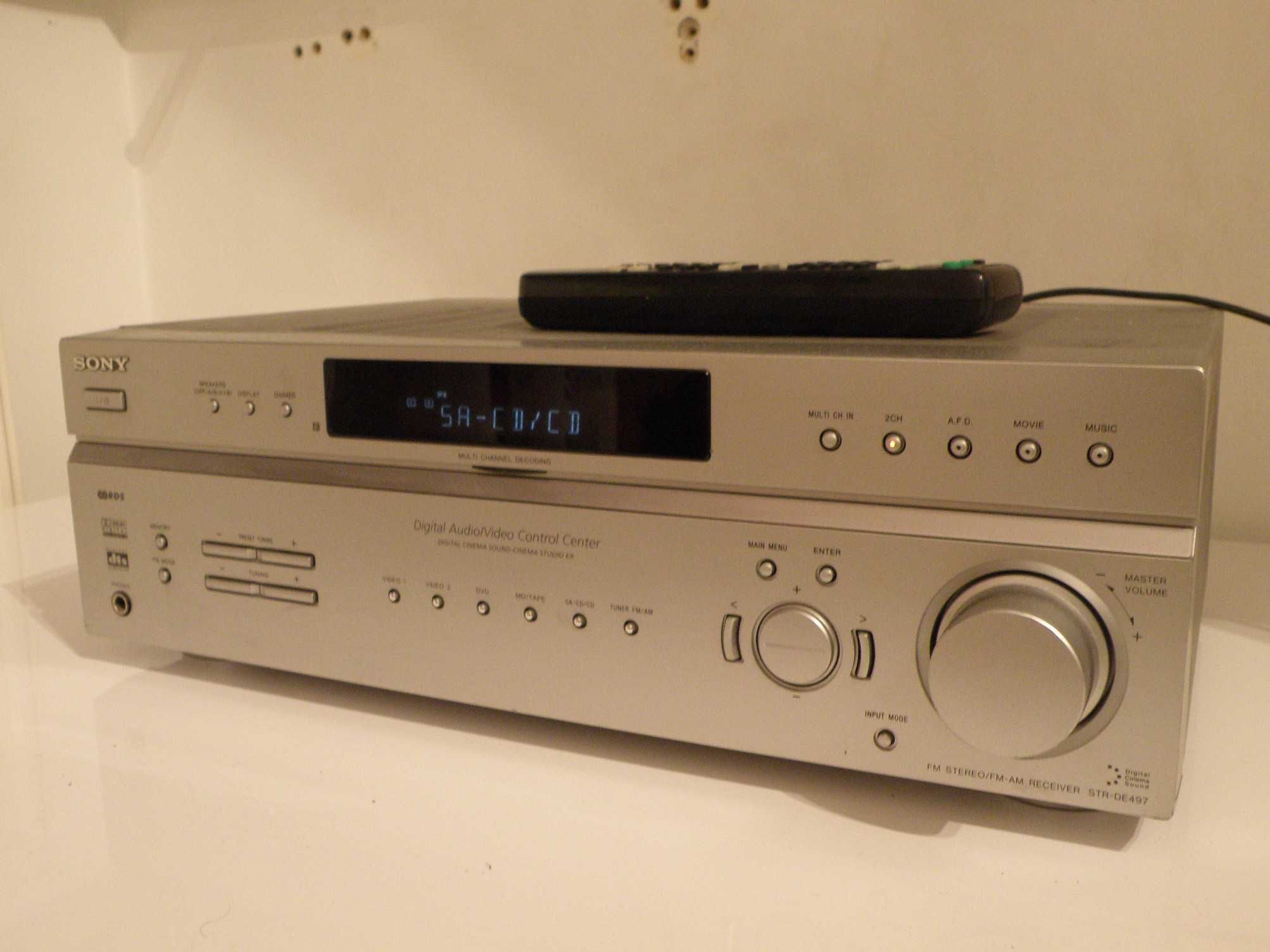 Amplituner renmowanej firmy Sony STR DE 497