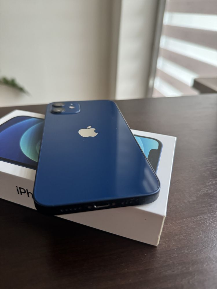 iphone 12 blue 128GB + etui + ładowarka