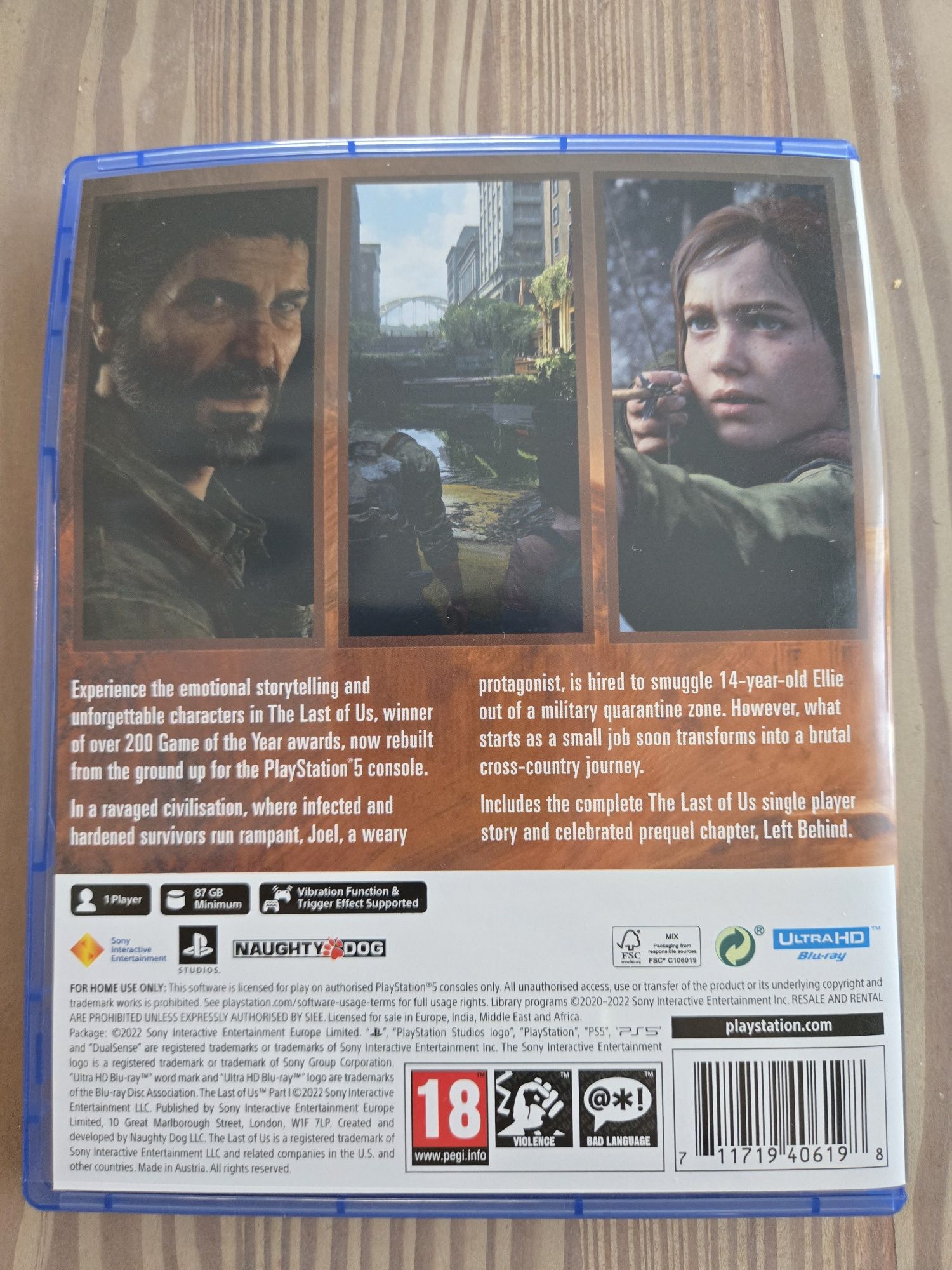The last of us part 1 Ps5