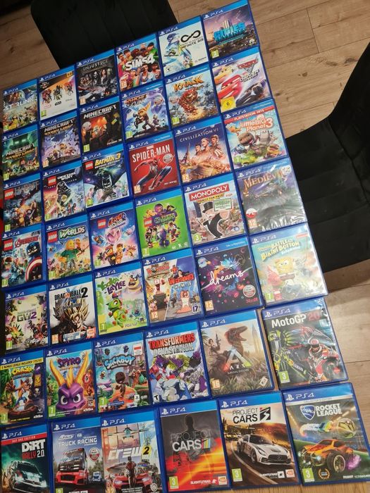 Gry dla dzieci Ps4 slim Pro ps5 Sprzedam zamienię