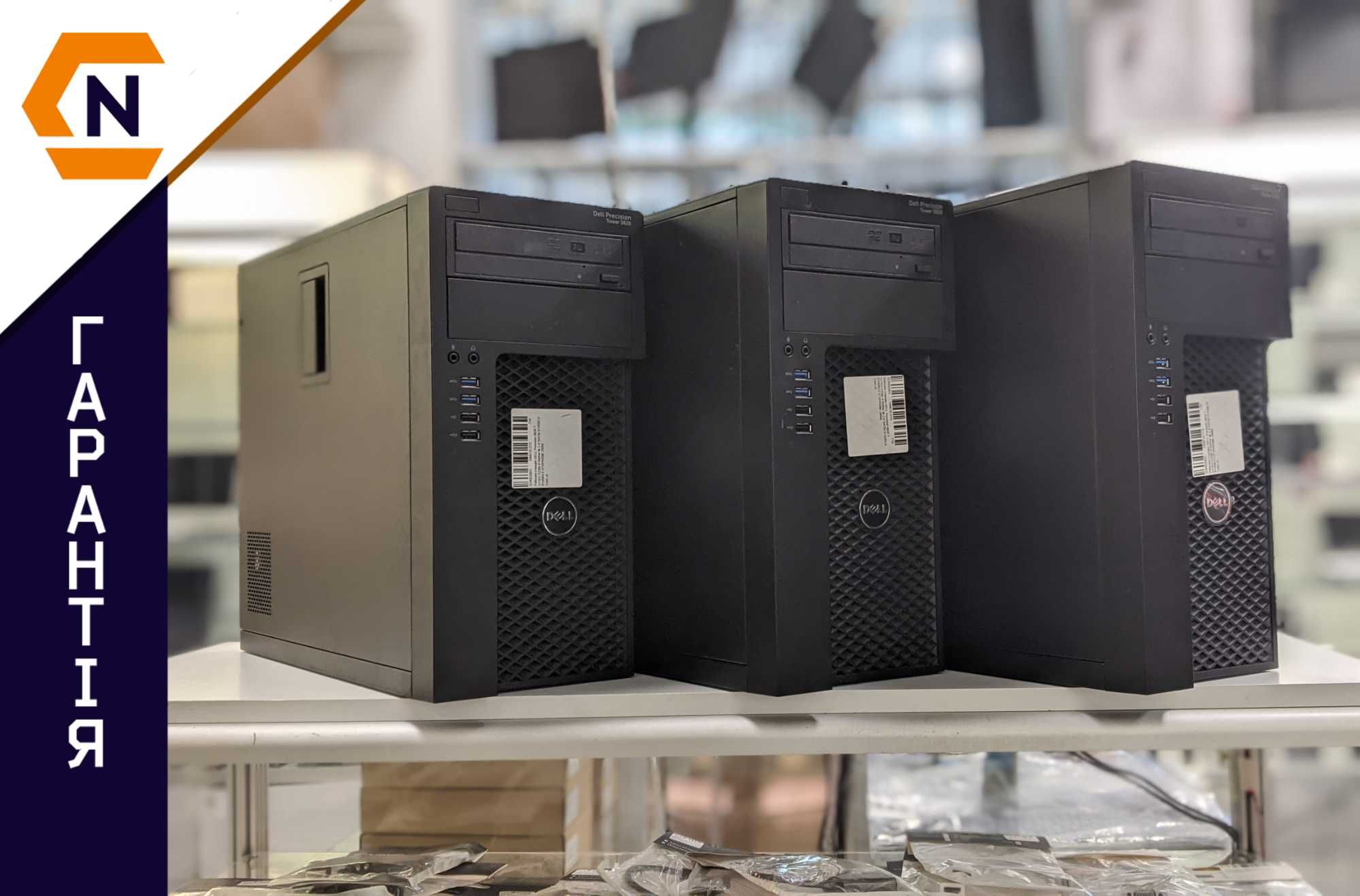Робоча станція Dell Precision Tower 3620/E3-1245v5/16GB/NVMe 256GB