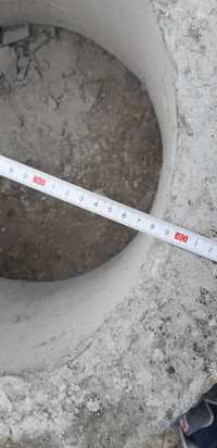 Nowy krąg betonowy kominek szambo właz