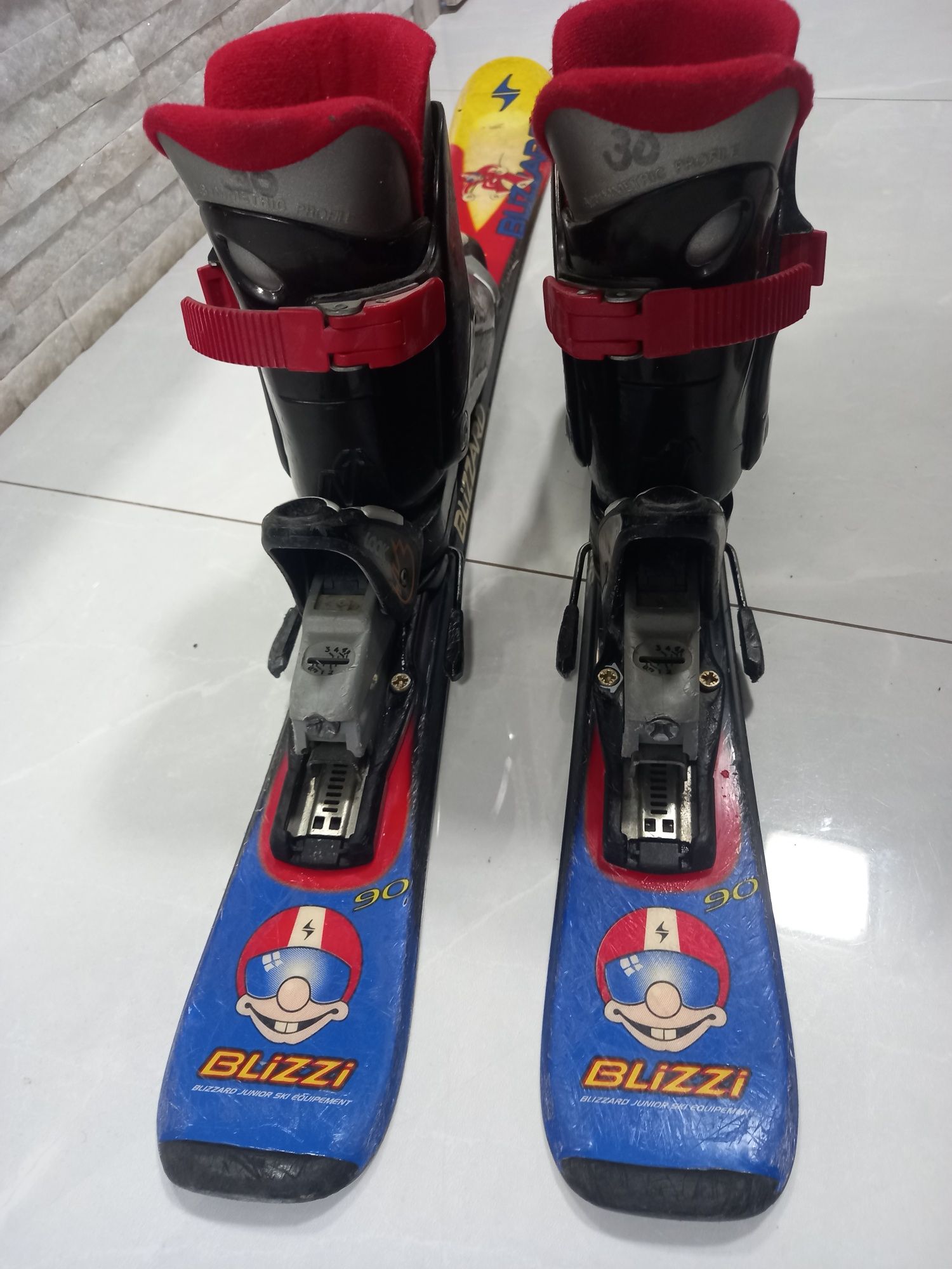 Narty Blizzard 90 cm + buty narciarskie Nordica rozm. 30