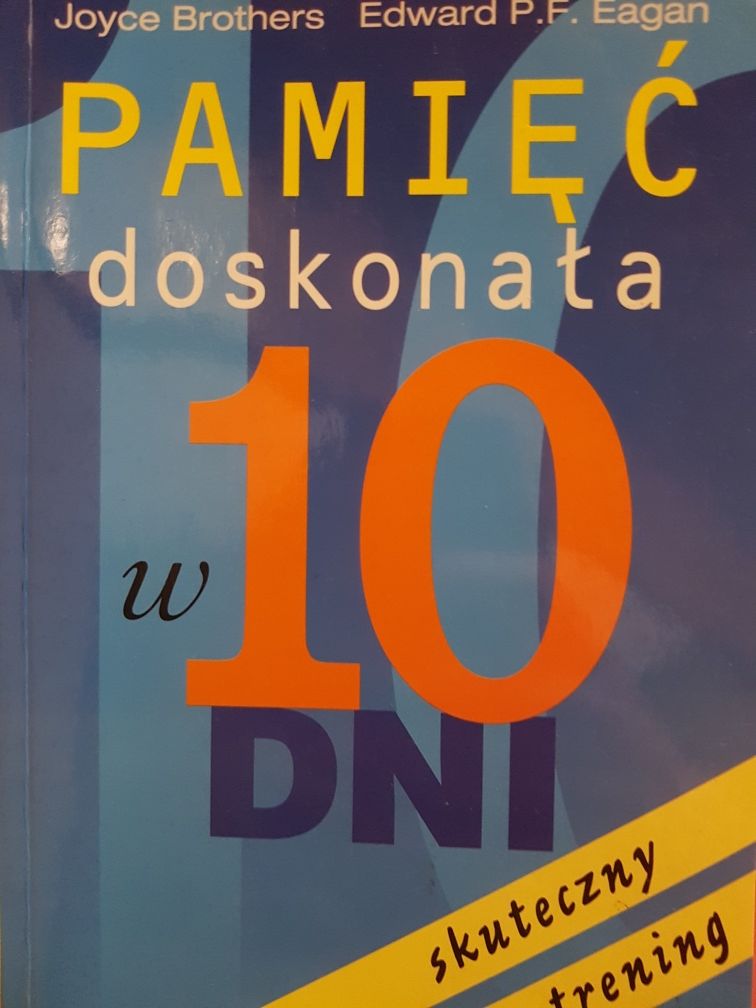 Książka poradnik "Pamięć doskonała w 10 dni skuteczny trening"