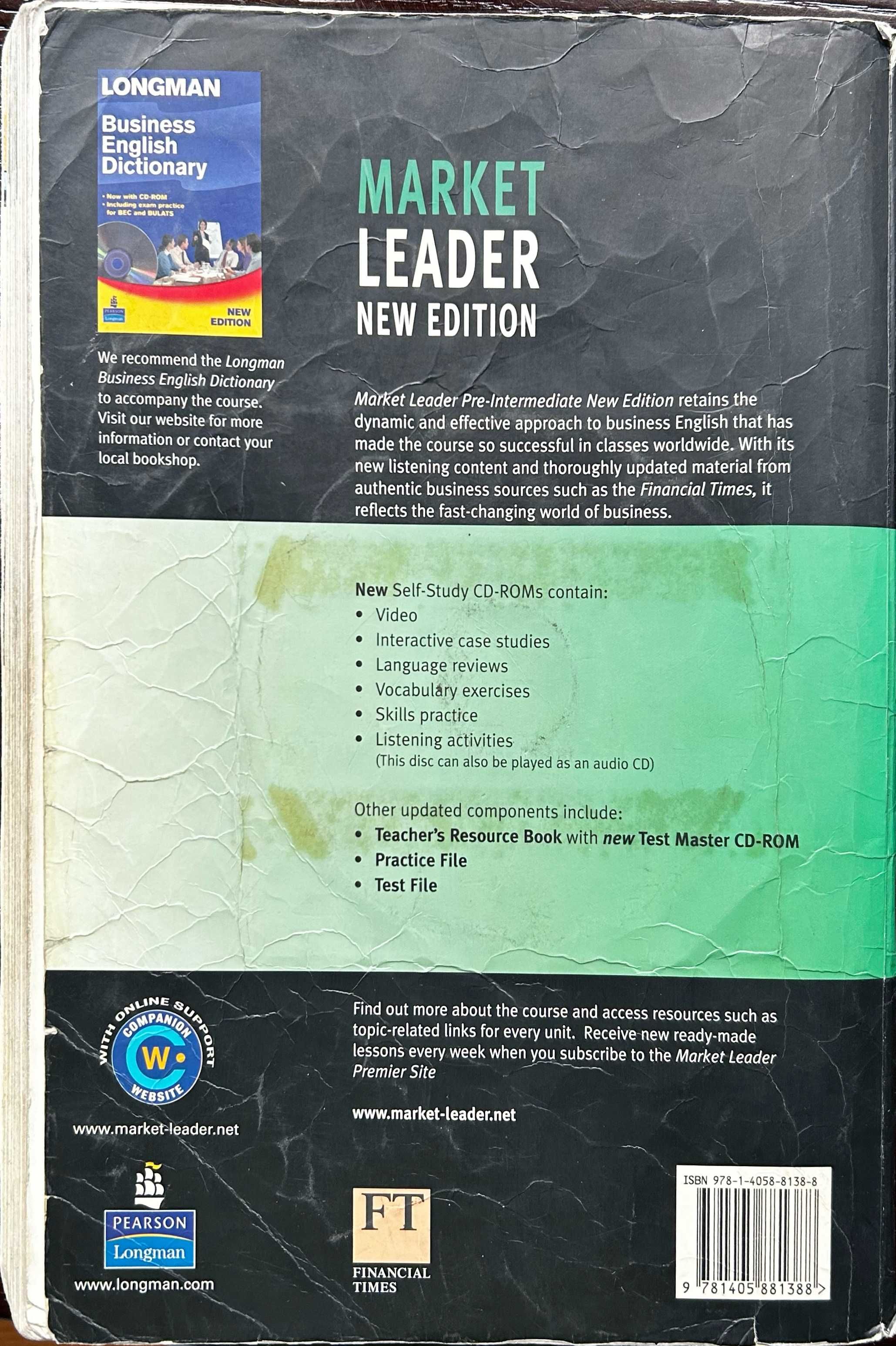 Podręcznik MARKET LEADER Pre-Intermediate Course Book NEW EDITION