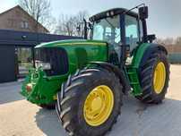Ciągnik JOHN DEERE,6820 Premium TUZ+WOM Pneumatyka FINANSOWANIE!