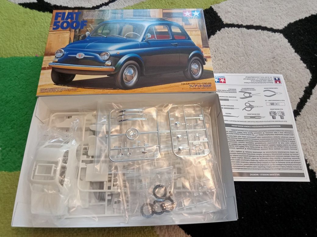 Fiat 500 F TAMIYA - Nowy model 1:24