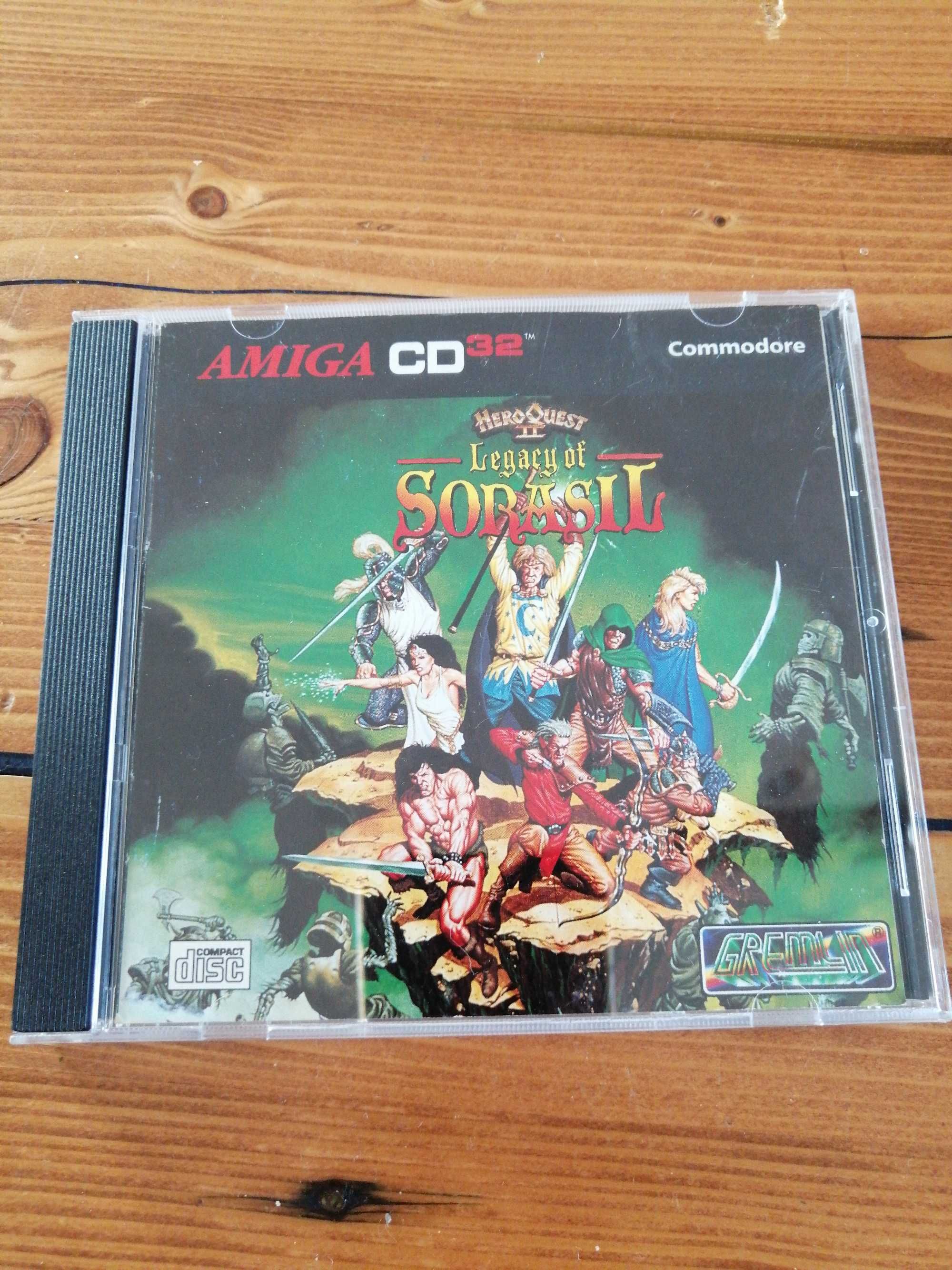HeroQuest 2 - Legacy of Sorasil Amiga cd32