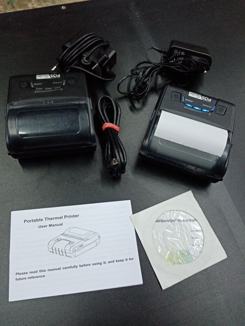 Портативный принтер чеков POS. PS-E300 Bluetooth +++ ДОНОР