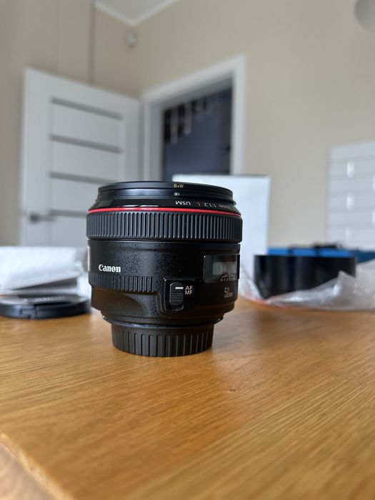 Canon EF 50mm f/1.2 L USM – stan salonowy, jak nowy! Okazja
