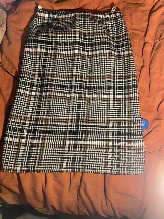 Śliczna spódnica w kratę XL