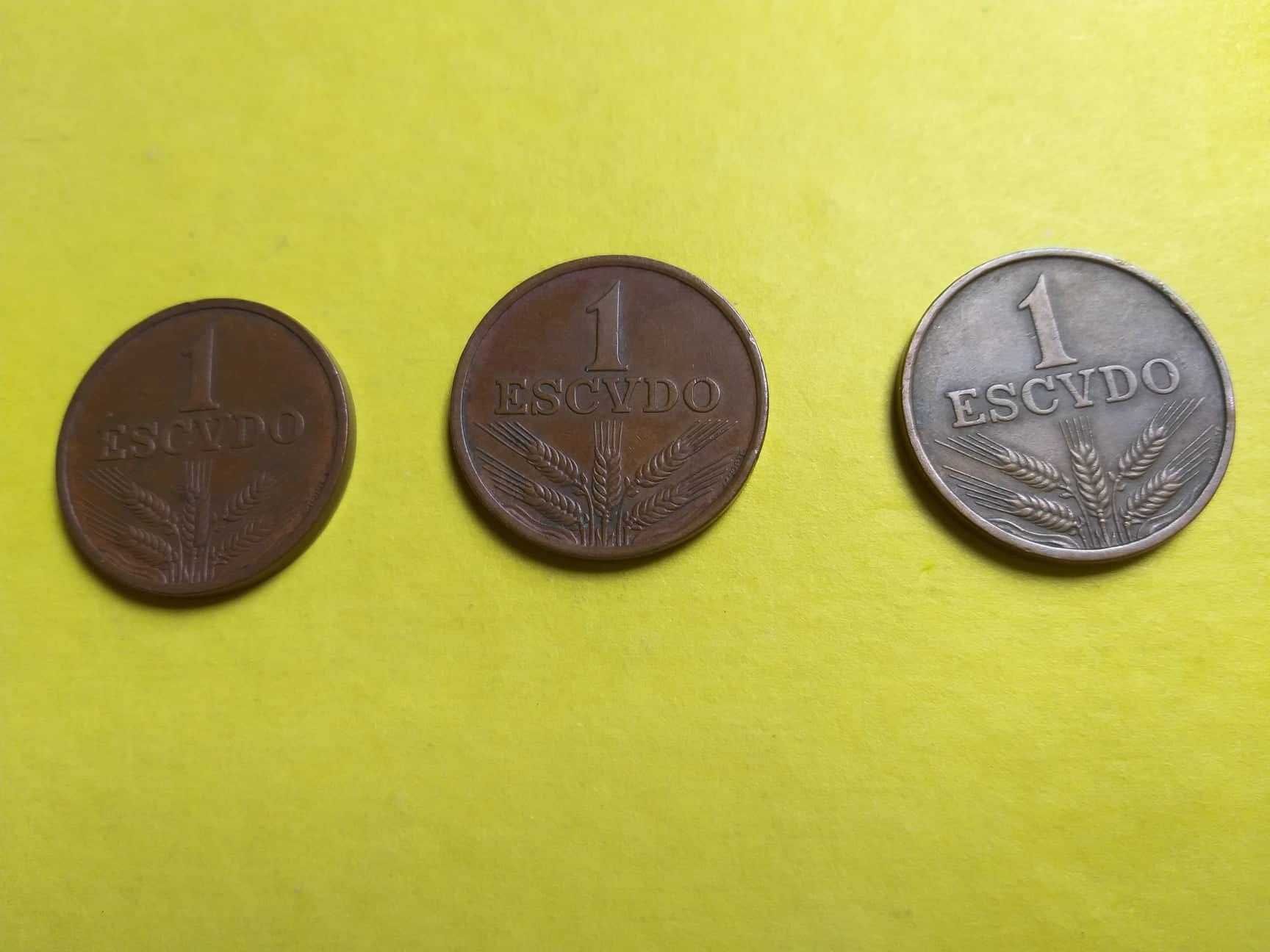 Moeda de um escudo (1$00) BRONZE 1976