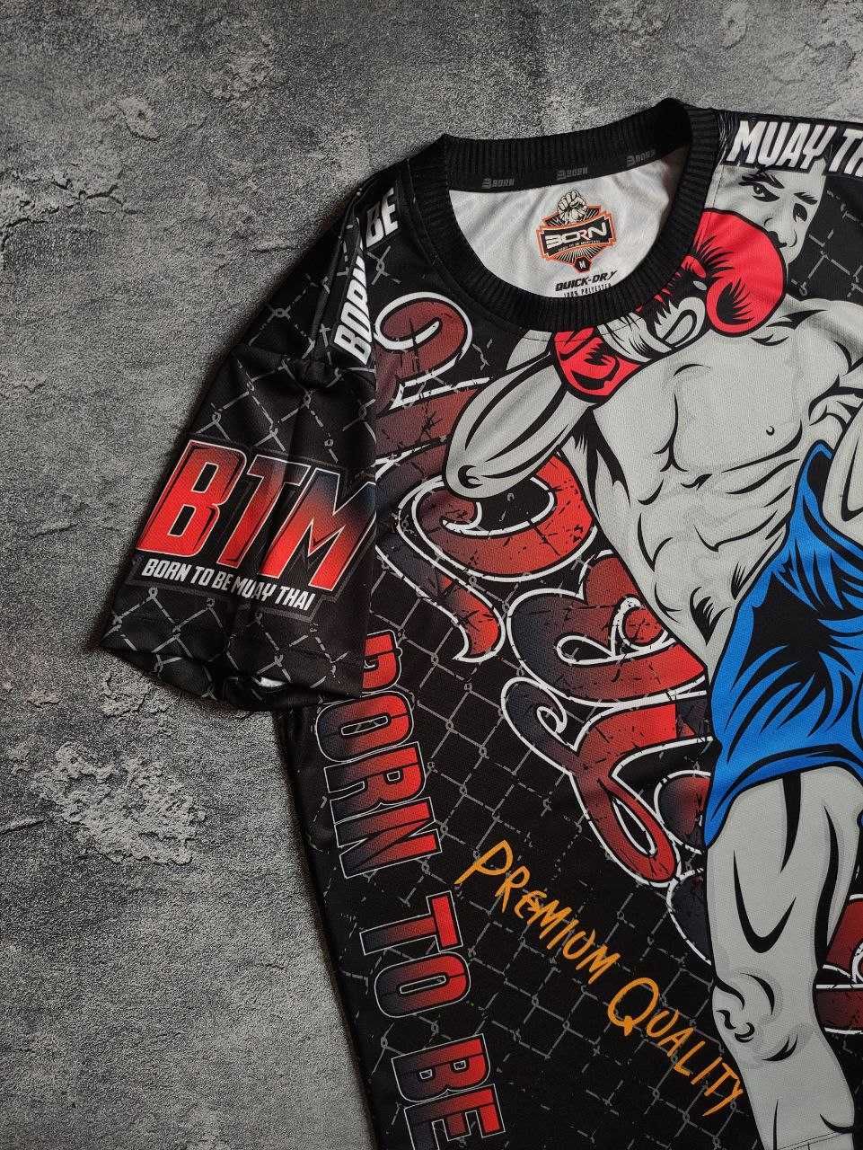 Футболка Born to be muay thai Оригінал. Розмір M